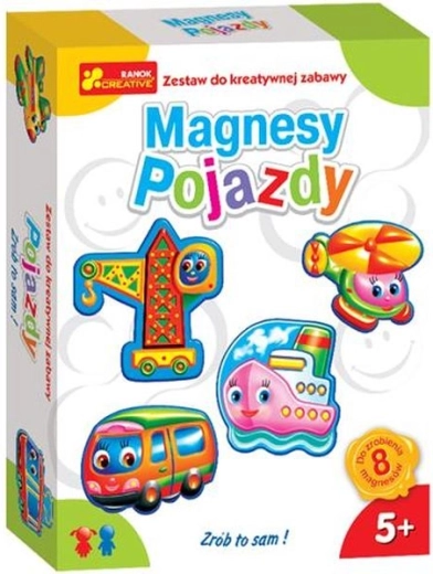 Magnetki iz mavčnih odlitkov – vozila