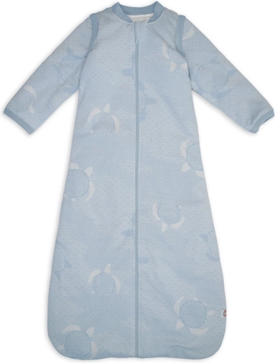 Spalna vreča Lodger z odstranljivimi rokavi matcha blue fogg, velikost 86/98