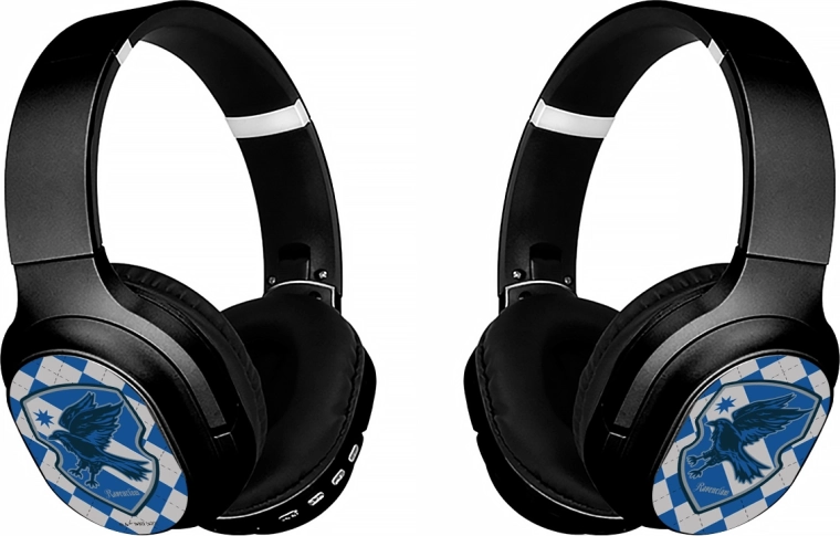 Wireless stereo headphones with microphone Harry Potter, black
