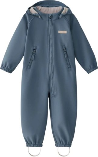 Leokid softshell jumpsuit Lilo storm blue, size 104