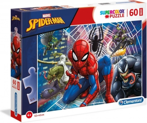 Puzzle 60 kosov Maxi Super Color – SPIDER-MAN