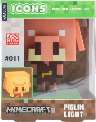 Nočna lučka Minecraft pujsek Icon Light 11 cm