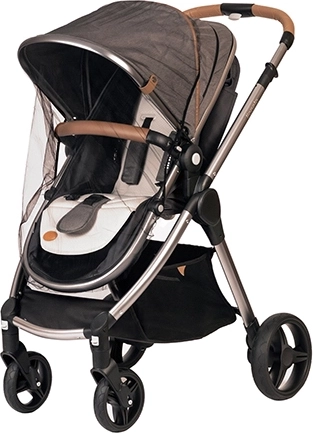 Univerzalna mreža proti insektom za voziček BABYONO – črna