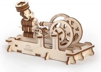 Lesene 3D sestavljanke UGEARS Zračni motor – mehanski model