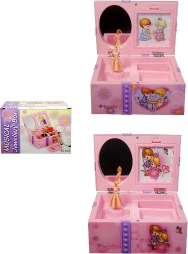 Glasbena škatlica za nakit za otroke z melodijo Za Elizo