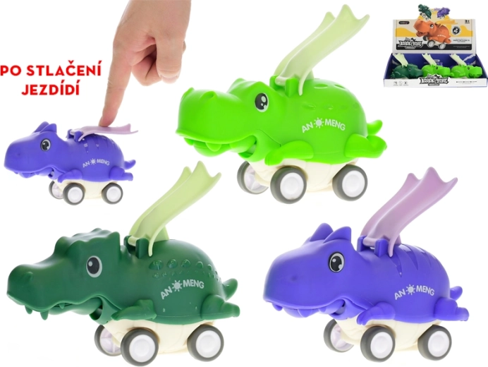 Vozni dinozaver 15 cm za otroke