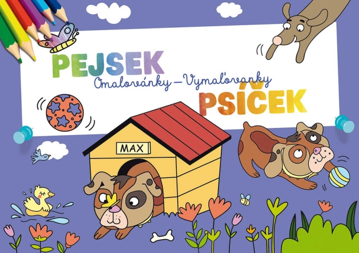 Jiri Models otroške pobarvanke A5 kužek - 1 kos