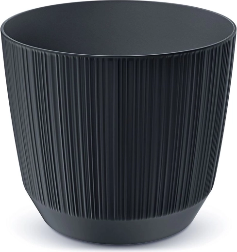 Cvetlični lonec Ryfo 16,8 cm antracit