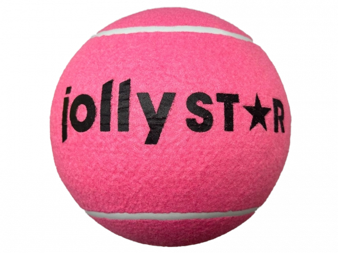 Tenis žoga XXL JollyStar roza