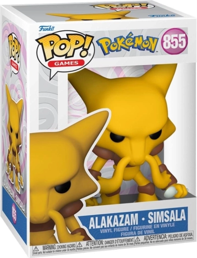 Funko Pop! Pokémon Alakazam (Simsala) #855 - 1 kos