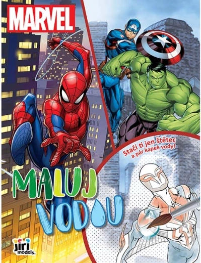Marvel barvanje z vodo A4