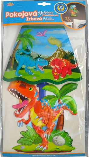 Otroška stenska 3D svetilka T‑Rex