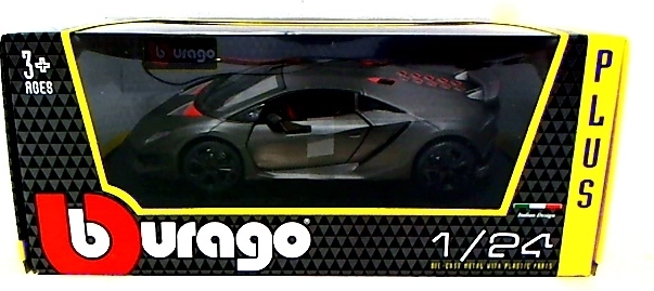 Model Lamborghini Sesto Elemento 1:24 Kovinsko Siva