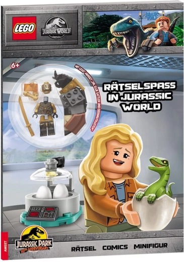LEGO Jurassic World – zabavno reševanje ugank v Jurassic World z minifigurico dr. Ellie Sattler – 1 kos