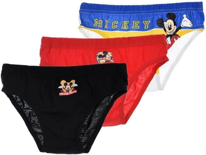 Set of boys' briefs Disney Mickey (3 pcs)