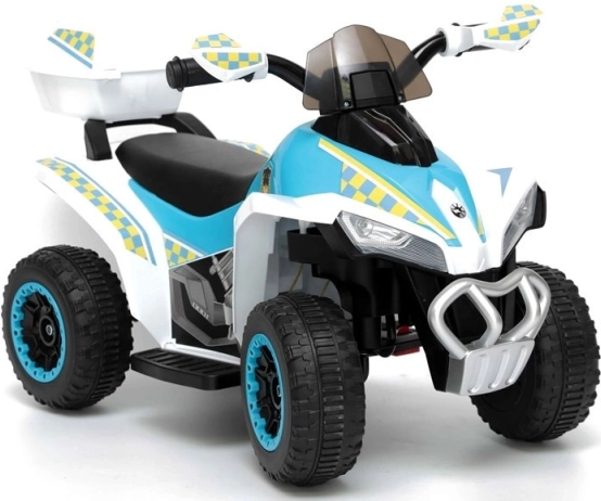 Otroški baterijski štirikolesnik s policijsko tematiko