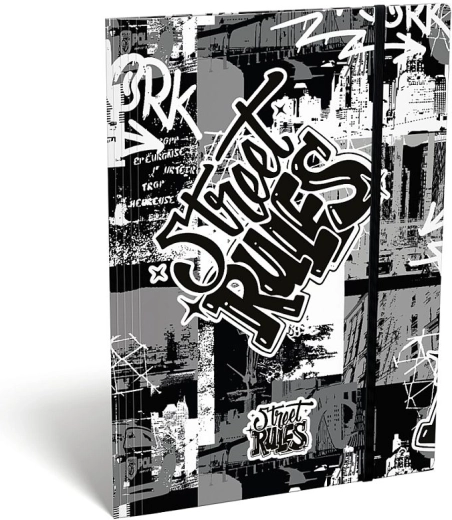 LizzyCard mapne mape A4 Street Rules