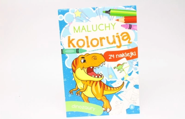 Little Ones Color Dinosaurs
