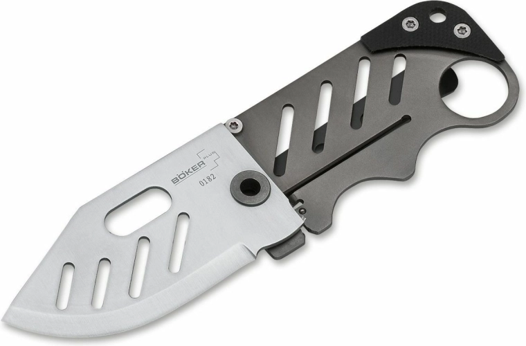 Žepni nož za vrat Böker Plus Credit Card Knife, 5,8 cm, G10 in titan