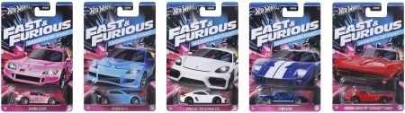 Tematski avtomobilčki Hot Wheels Hitri in drzni 1:64