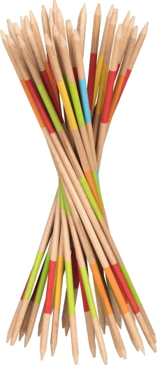 Mikado – lesena spretnostna igra 18 cm – 1 kos