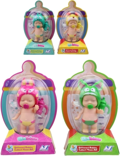 Mini punčka 9 cm – prikupna zbirateljska igrača za otroke