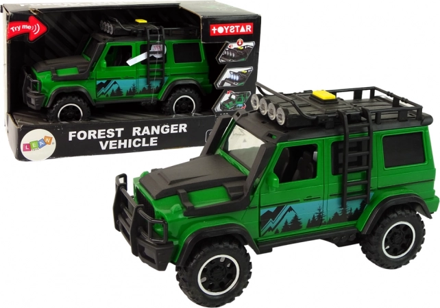 Terensko vozilo 1:14 Luči Zvok Zelena