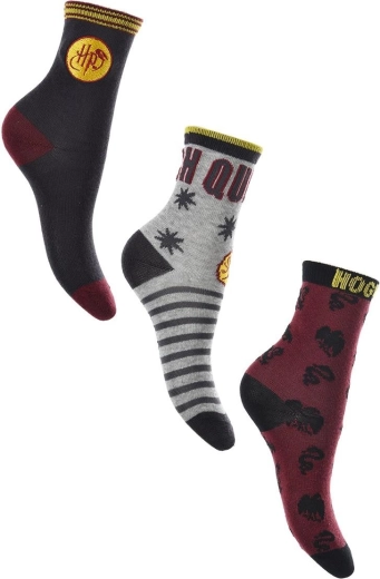 Komplet nogavic Harry Potter - 3 pari