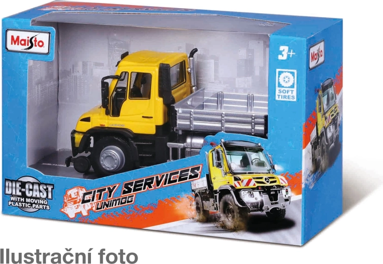Maisto Unimog City Service model delovnega vozila