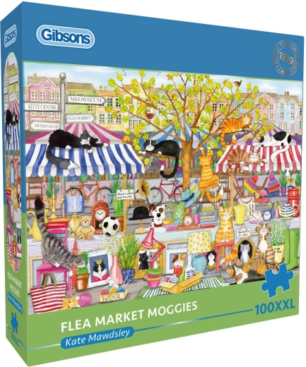 Gibsons puzzle Cat Street Market XXL 100 pieces