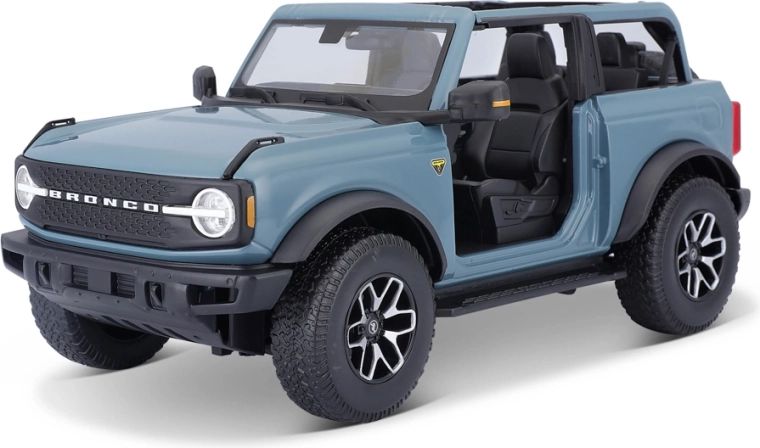 Maisto 2021 Ford Bronco Badlands brez vrat moder 1:18