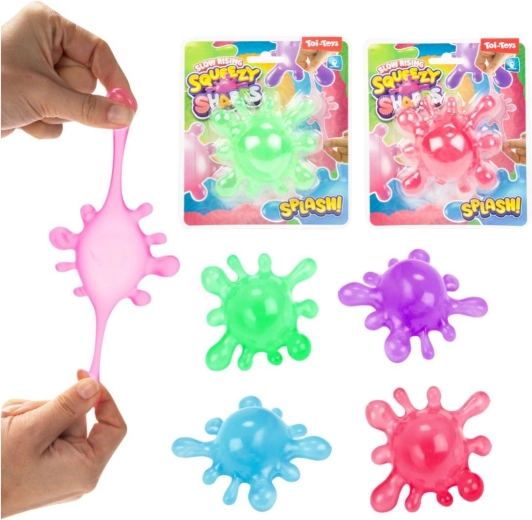 Toi-Toys antistresna raztegljiva silikonska račka v 4 barvah