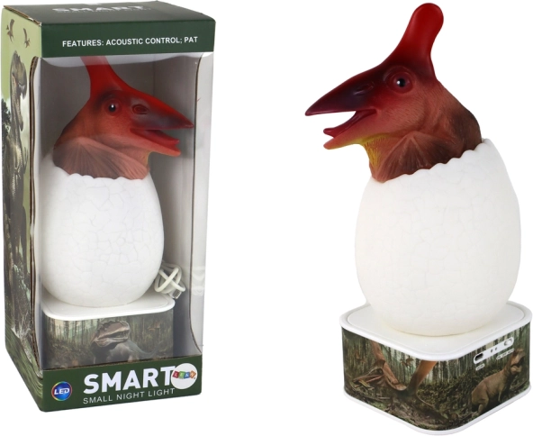 Nočna lučka Dino LED s micro USB