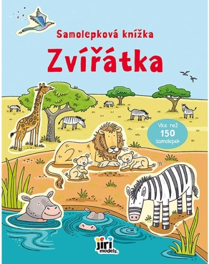 Knjiga z nalepkami Živalice