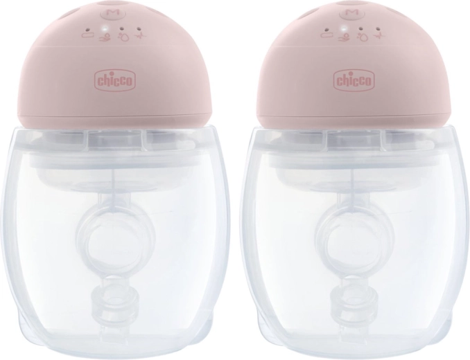 Chicco električna hands-free prsna črpalka Duo