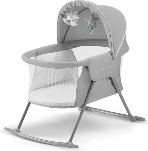 Otroška posteljica 3v1 Lovi Gray KINDERKRAFT