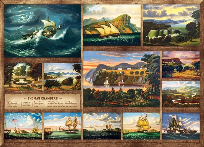 Sestavljanka COBBLE HILL Thomas Chambers 1000 kosov