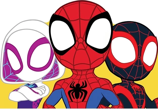 Moje pobarvanke Spidey