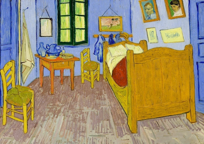 ENJOY sestavljanka Vincent van Gogh: Spalnica v Arlesu 1000 kosov