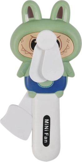 Ročni ventilator zajček – mehanski ročni vetrček na ročico