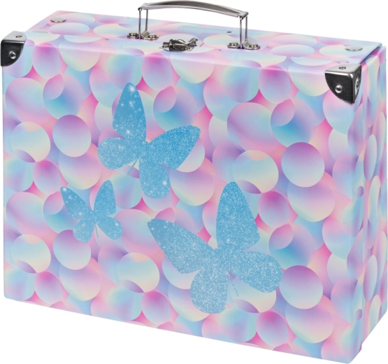 Zložljiv šolski kovček Baagl Candy s kovinskimi okovji