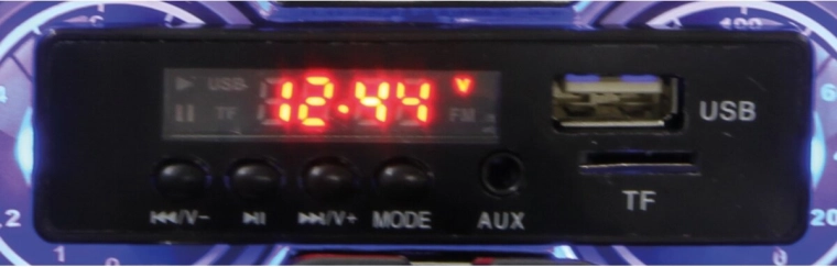 Soundboard za otroški električni štirikolesnik Jamara Protector (UKW/USB/SD) – 1 kos