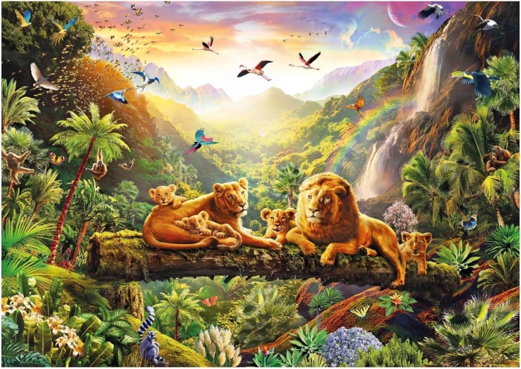 Educa puzzle Drevesni most 1500 kosov