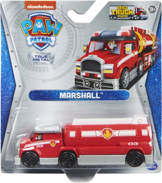 Tačke na patrulji die-cast veliki tovornjaki tovornjak Marshall