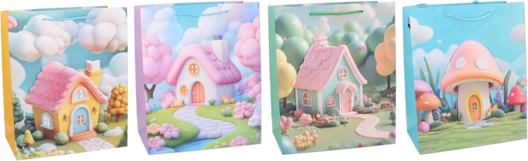 Darilna vrečka za otroke M 26 × 32 × 10 cm