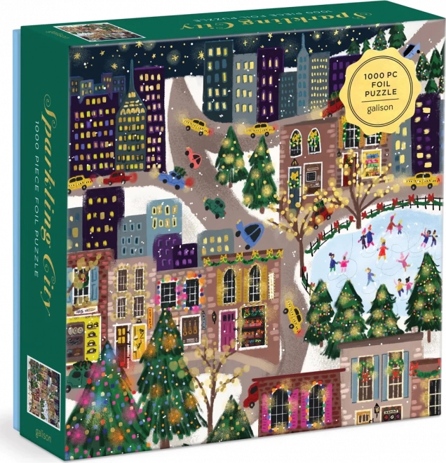 Kovinske sestavljanke Sparkling City 1000 koščkov