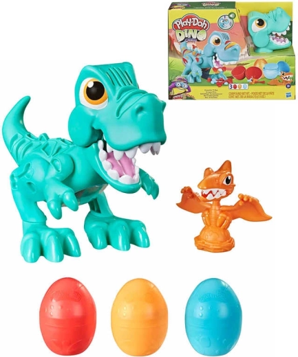 Play-Doh lačni tiranozaver z zvoki - 1 kos