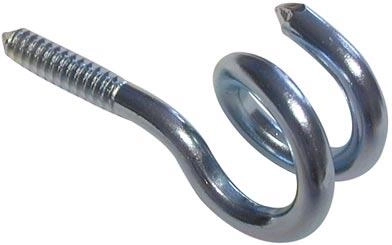 Kljuka za gugalnico za les 90 mm, pocinkana, komplet 10 kos