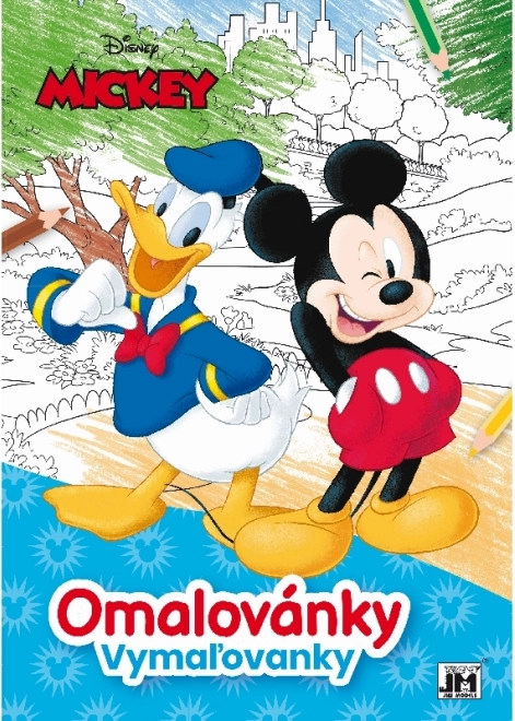 Pobarvanka A4 MICKEY MOUSE – 16 strani za barvanje
