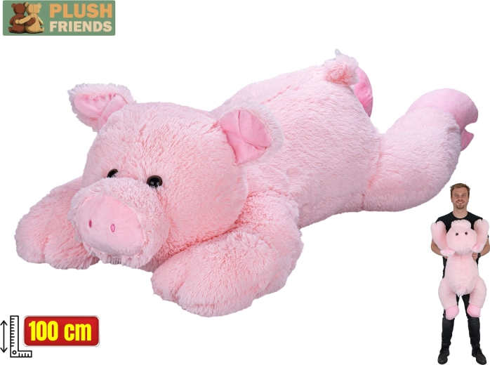 Plišasto prase 100 cm – Plush Friends